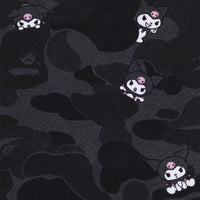 BAPE X KUROMI 카모 풀 집 후드(W) BLACK