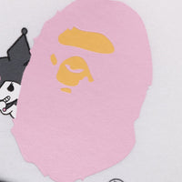 BAPE X KUROMI ABC 카모 매쉬 캡(W) BLACK