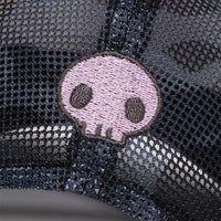 BAPE X KUROMI ABC 카모 매쉬 캡(W) BLACK