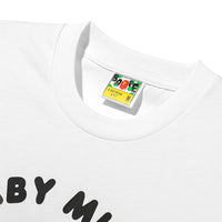 베이프 코리아 베이비 마일로 콜리지 릴렉스드 핏 티셔츠(M) WHITE