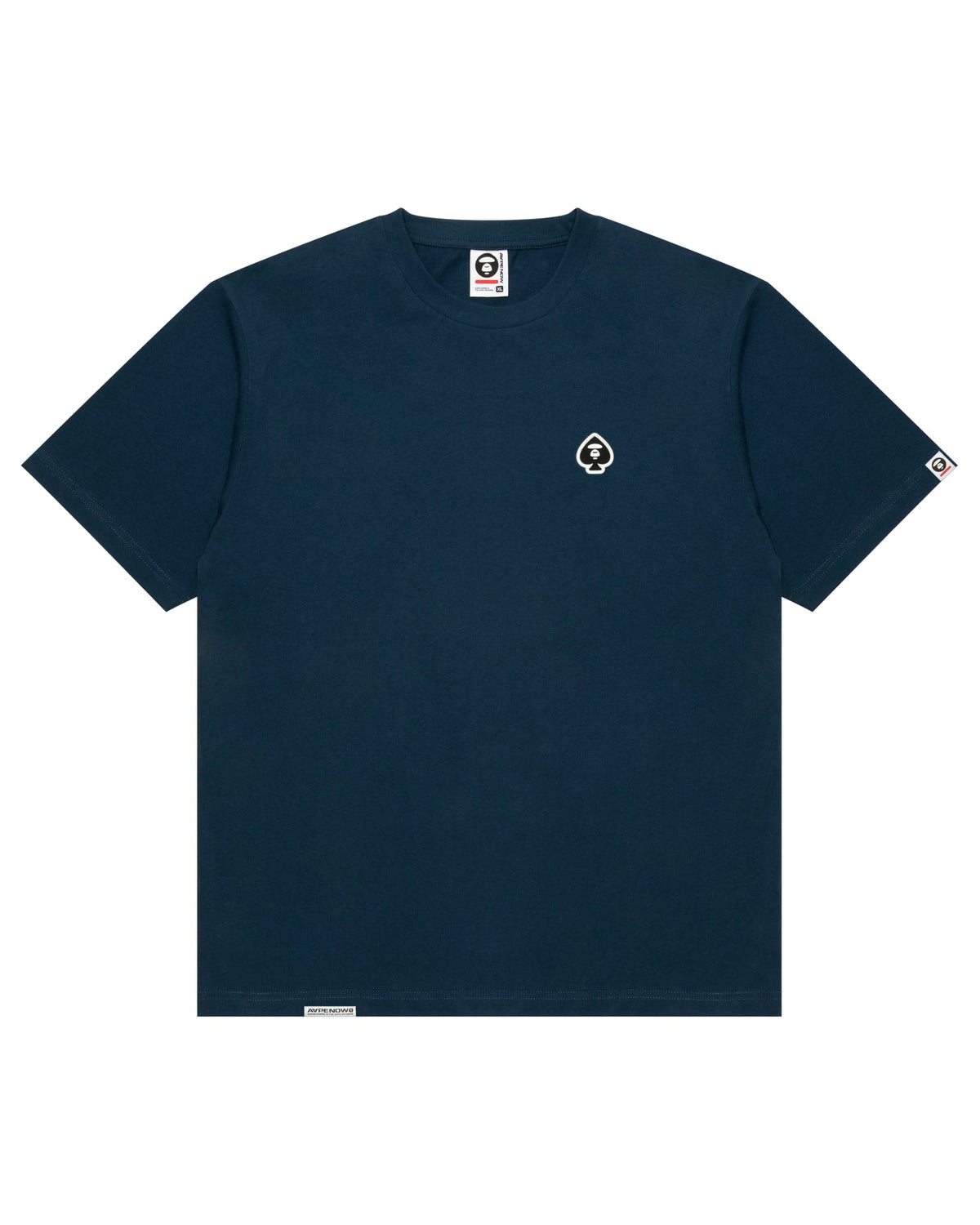 AAPENOW spades moonface logo short sleeve tee