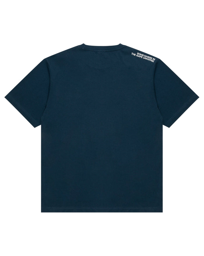 AAPENOW spades moonface logo short sleeve tee