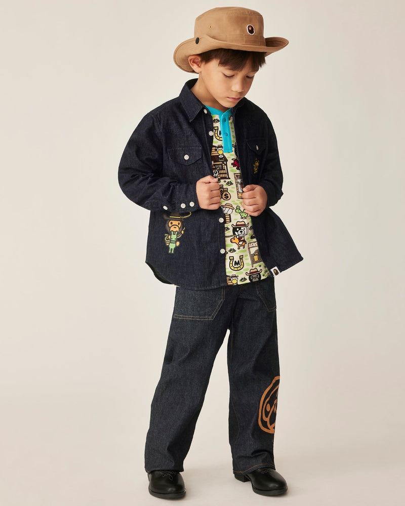 Kids Baby Milo 10oz Denim Pants